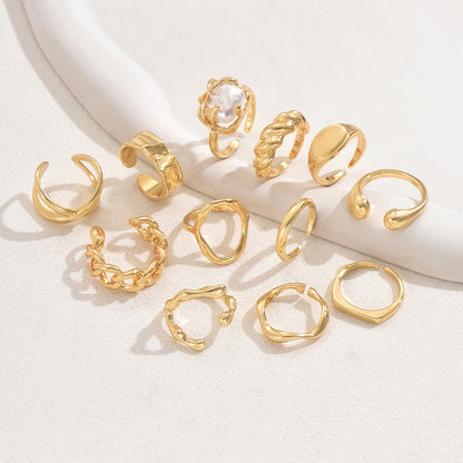 Persönlichkeitsgeometrie Spezial-Interesse Design Hochwertiger Ring