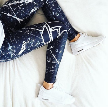 Leggings estampados para mujer, pantalones transpirables para mujer