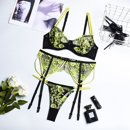 Shapewear mit Bügeln und bestickter Spitze für Damen