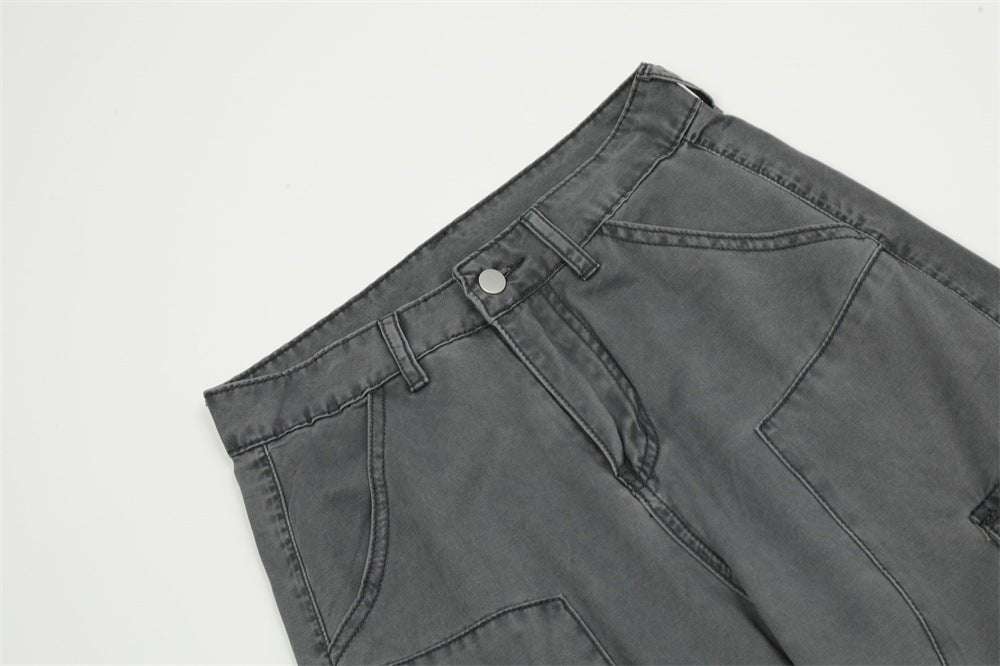 Fashion Personality Multi - pocket Cargo Pants Men - BAGMODA
