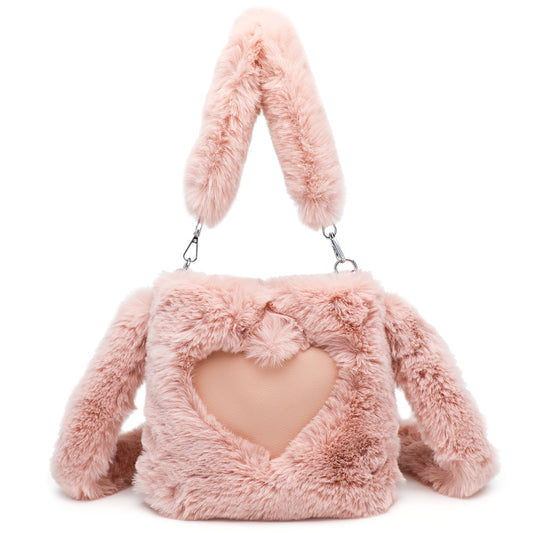 Aurora Fluff Top-Handle Bag