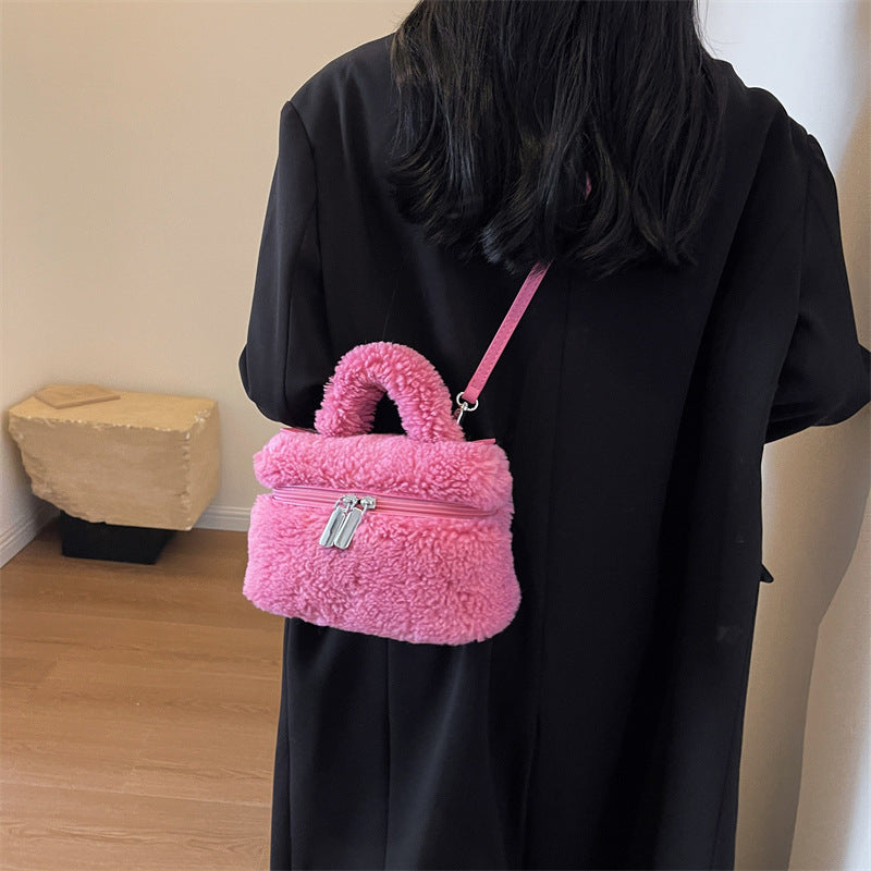 Lamb Wool Plush Bags