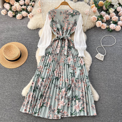 Vestidos estampados de estilo étnico de moda para mujer