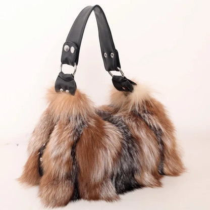 FoxyGlow Luxe Leather Bag - BAGMODA