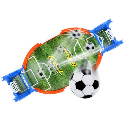Juego de mesa de fútbol en miniatura para niños, juego de mesa portátil para deportes al aire libre, educativo, pelota de juego