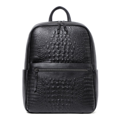 Mochila de piel de vaca para hombre