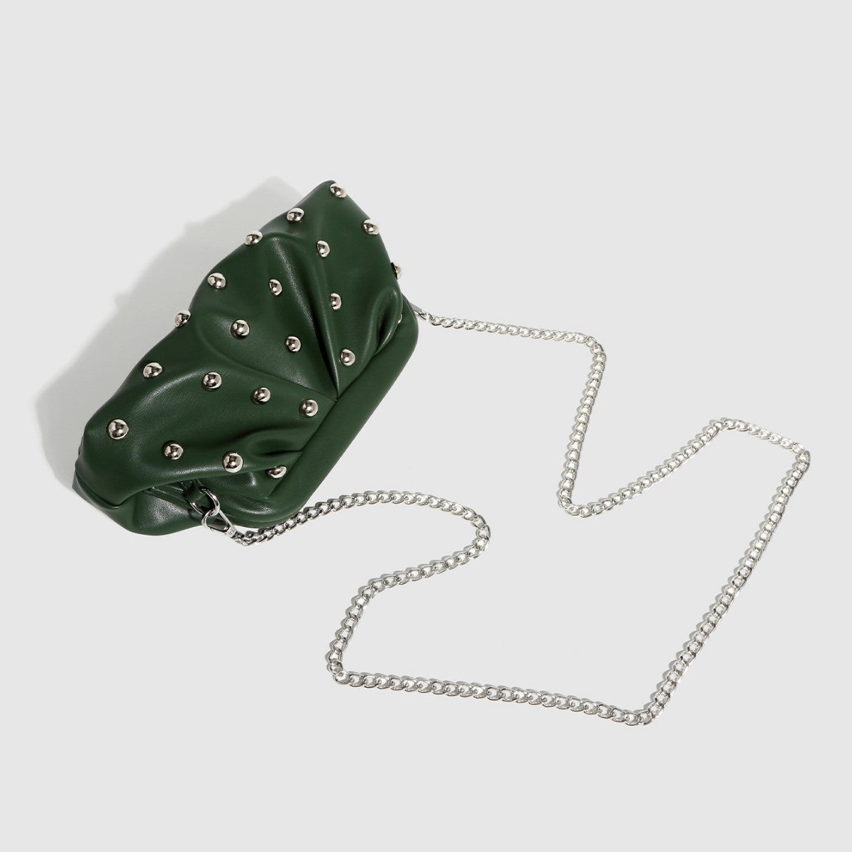 Compact Dumpling Crossbody Bag