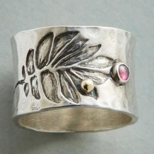 Classic Trend Hand Jewelry Retro Silver Ring