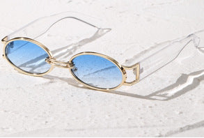 Retro-Sonnenbrille mit kleinem Rahmen für Damen