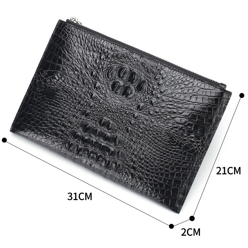 Leather Zipper Wallet