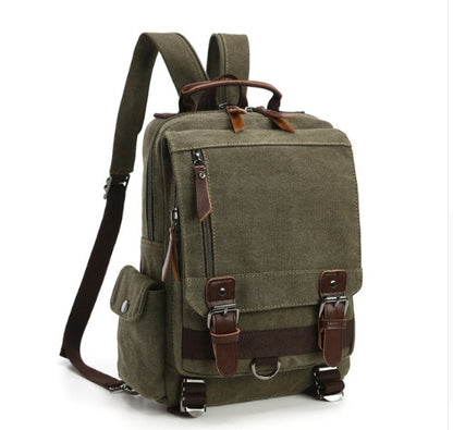 Mochila de viaje de lona de moda para exteriores