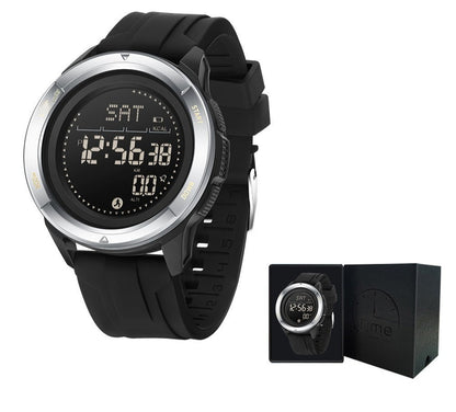 Reloj electrónico deportivo multifuncional para exteriores e impermeable para hombre.