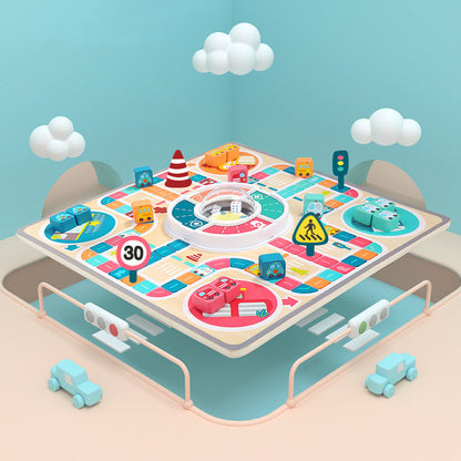 Kinderspielzeug Fliegendes Schach Interaktives Eltern-Kind-Spiel Schachbrett Kinderbrettspiel Spielzeug Puzzle Jump Checkers