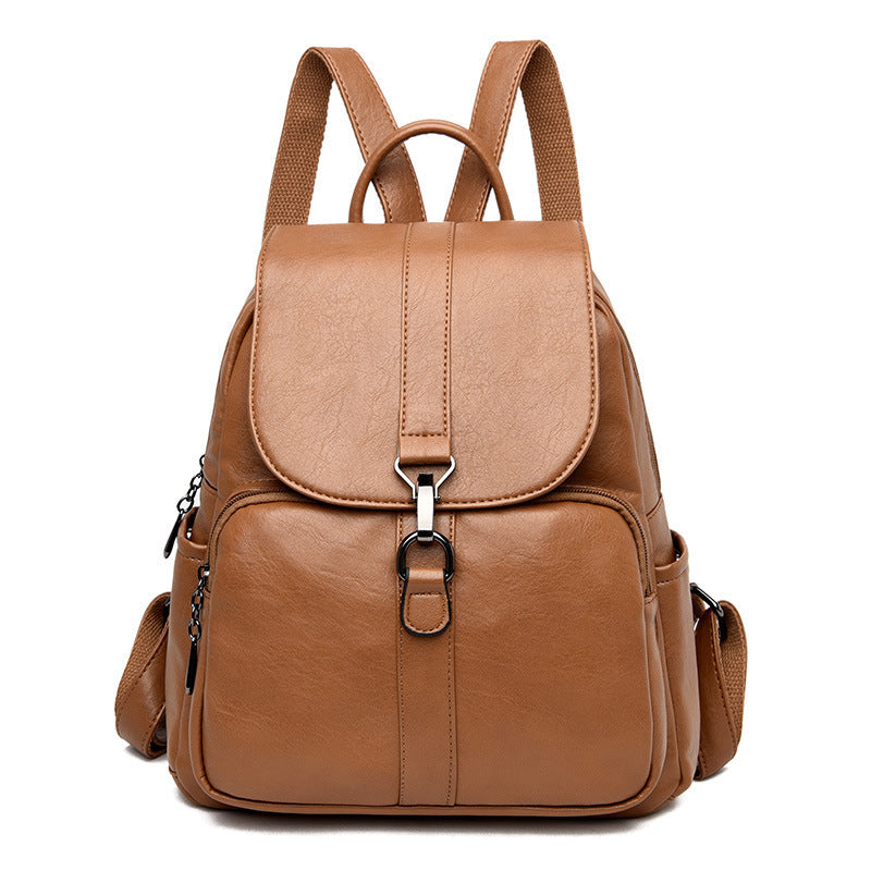 Sheepskin Leather Backpack