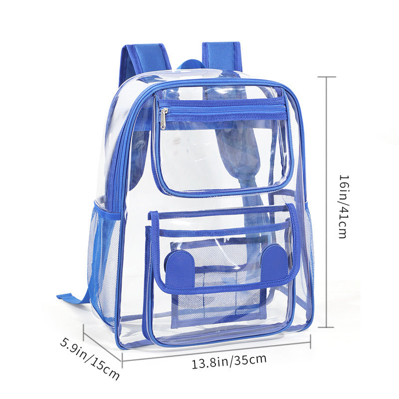Transparent Large Capacity Outdoor Travel Backpack