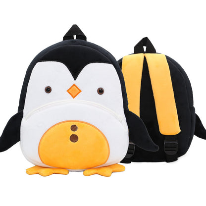 Bonitas mochilas de peluche para guardería, mochilas escolares de dibujos animados, juguetes de animales para niños.