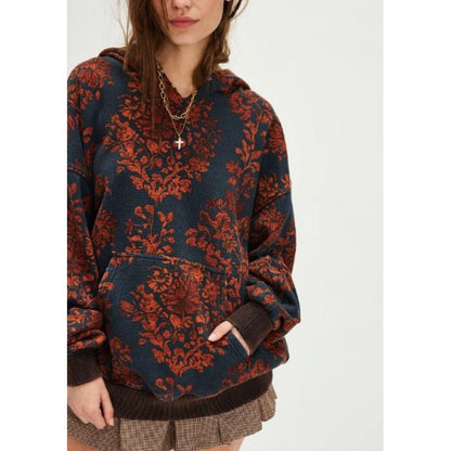 Sudadera con capucha para mujer con impresión 3D de moda