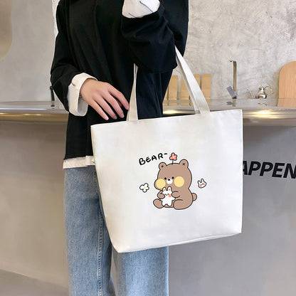 Canvas Tote Einteiler
