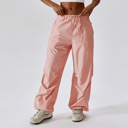 Pantalones deportivos de verano de cintura alta y secado rápido para mujer