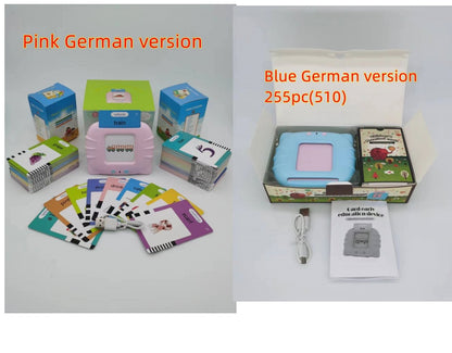 Karte Frühe Bildung Kinder Aufklärung Englisch Lernen Maschine