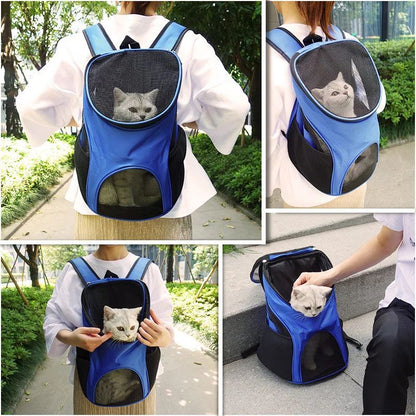 Mochila transpirable para transportar cachorros, portátil, para perros pequeños, chihuahua, schnauzer, pug, suministros para mascotas al aire libre