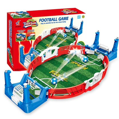 Juego de mesa de fútbol en miniatura para niños, juego de mesa portátil para deportes al aire libre, educativo, pelota de juego
