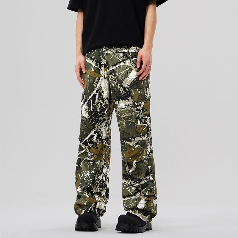 New American Camouflage Cargo Pants Men - BAGMODA
