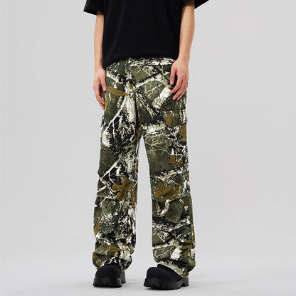 New American Camouflage Cargo Pants Men - BAGMODA