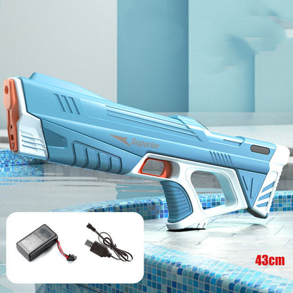 Sommer Vollautomatisches elektrisches Wasserpistolenspielzeug Induktionswasserabsorbierendes High-Tech-Burst-Wasserpistolen-Strand-Outdoor-Wasserkampfspielzeug