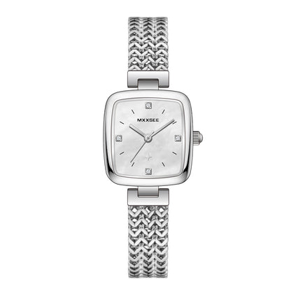 Damen Starry Retro Exquisite Square Uhr