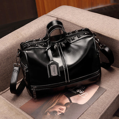 Bolso de mano de un solo hombro estilo retro europeo y americano