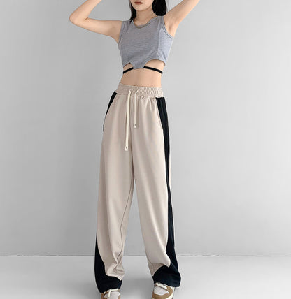 Pantalones deportivos holgados y de moda para mujer