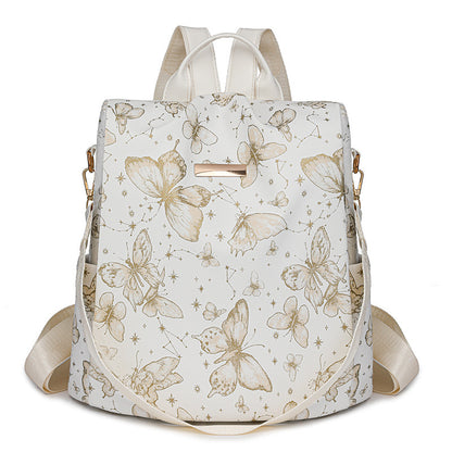 Butterfly Printed Shoulder Backpack