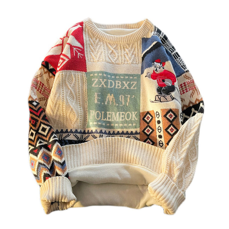 Lazy Style Loose And Thick Sweater