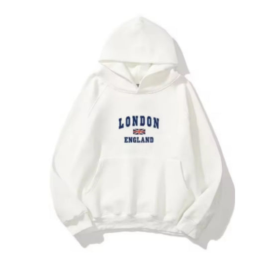 Double-layer Hat European Size Fleece-lined Pullover Sweater Men