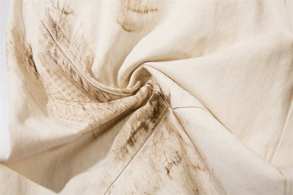 Dirty Painting Loose Casual Long Pants Men - BAGMODA