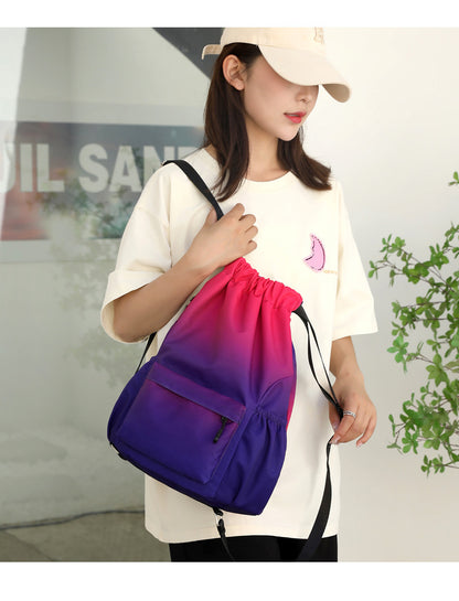 Mochila de tela Oxford para hombre y mujer