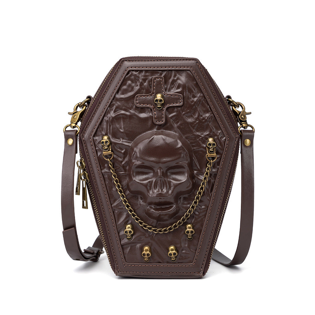 Embossing Portable Messenger Bag