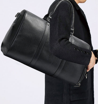 Bolsa de viaje de cuero para ocio