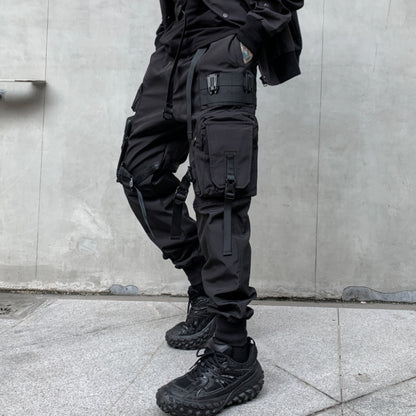 Functional Leggings Casual Pants Overalls Men - BAGMODA