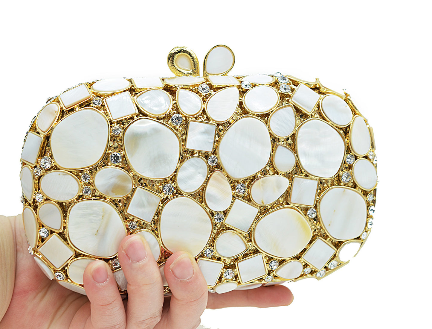Crystal Elegance Evening Clutch