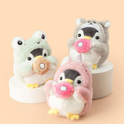 Koi Little Penguin Schlüsselanhänger Koreanischer Stil Positive Energie Plüsch Anhänger