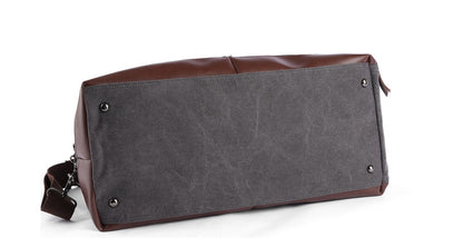 Bolso de lona retro, bolso de viaje, tendencia de moda masculina, gran capacidad, bolso de equipaje de viaje de corta distancia, bolso de hombro para hombre