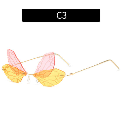 Wild Butterfly Street Shooting Sonnenbrille Damen