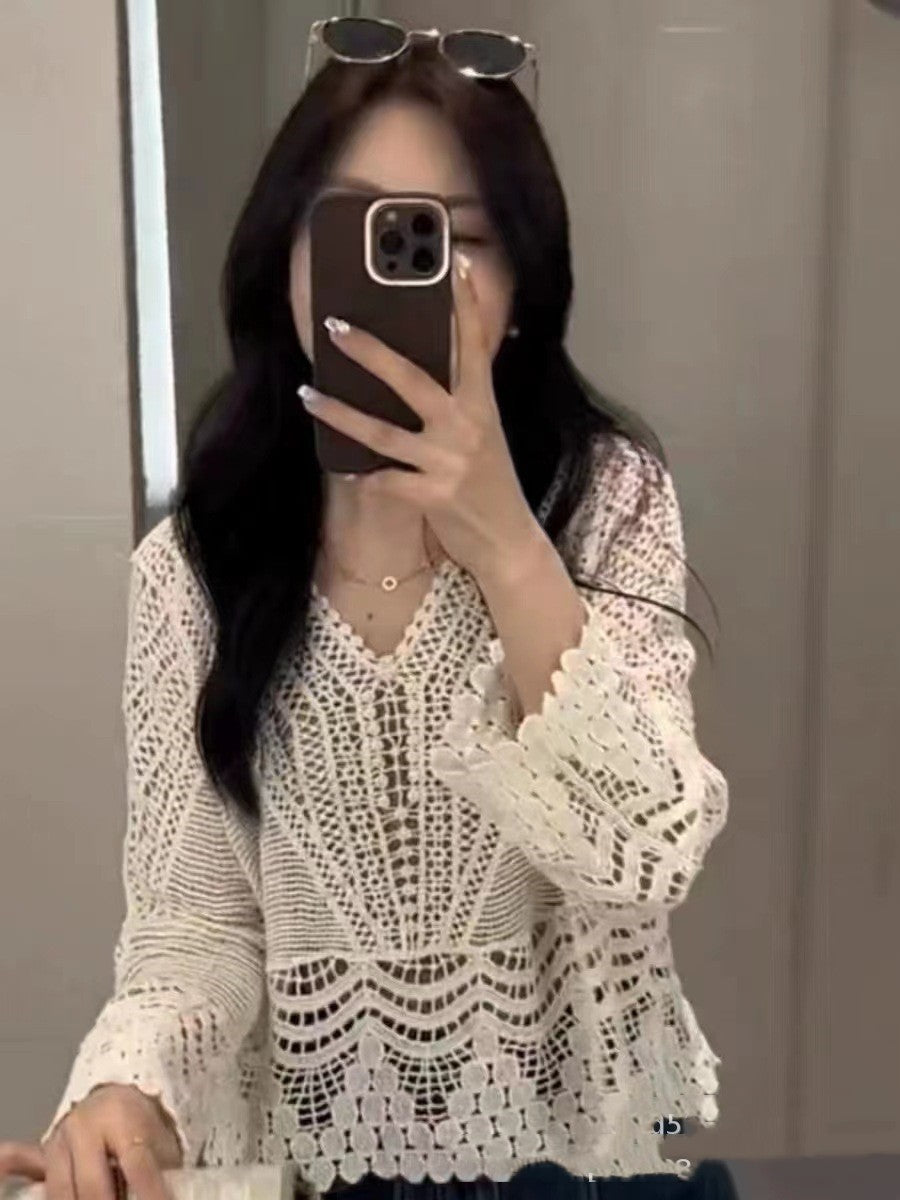 Idle Style Thin Knitwear For Women Autumn