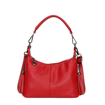 Bolso bandolera Bellancia de piel de vaca auténtica