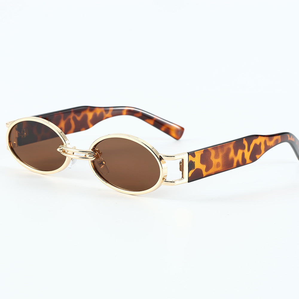 Retro Small Frame Sunglasses For Women