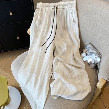 Pantalones anchos de verano para mujer