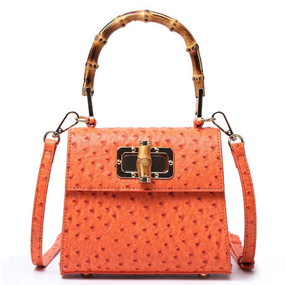 OstrichChic Buckle Bag - BAGMODA