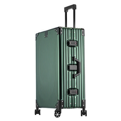Maleta con ruedas de gran capacidad de aleación de aluminio y magnesio